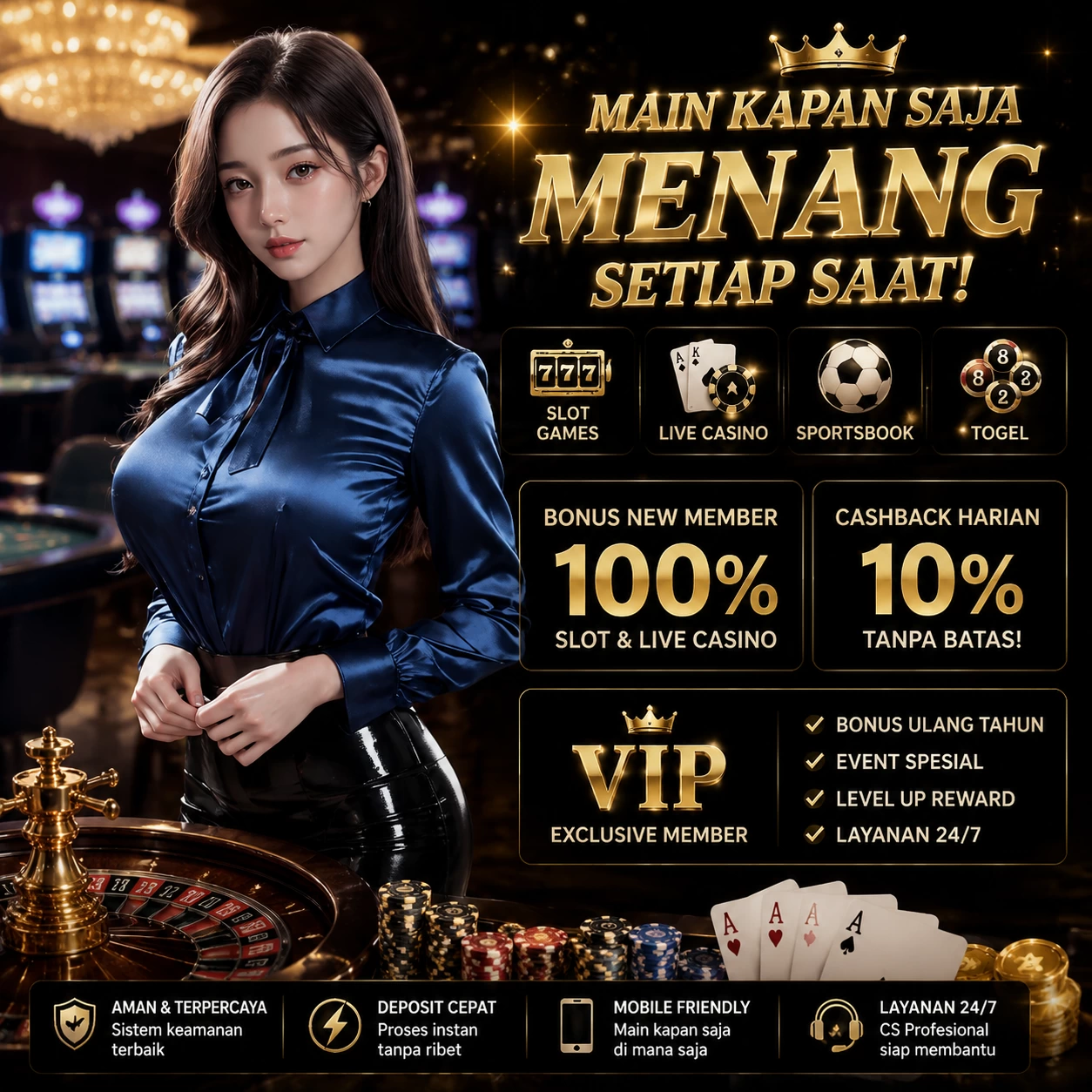 Main lembagatotoq.com Menang Jackpot Besar